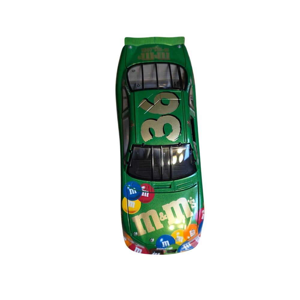Ken Schrader #36 M&M's Gold Green Pontiac NASCAR Diecast 1:24 Loose